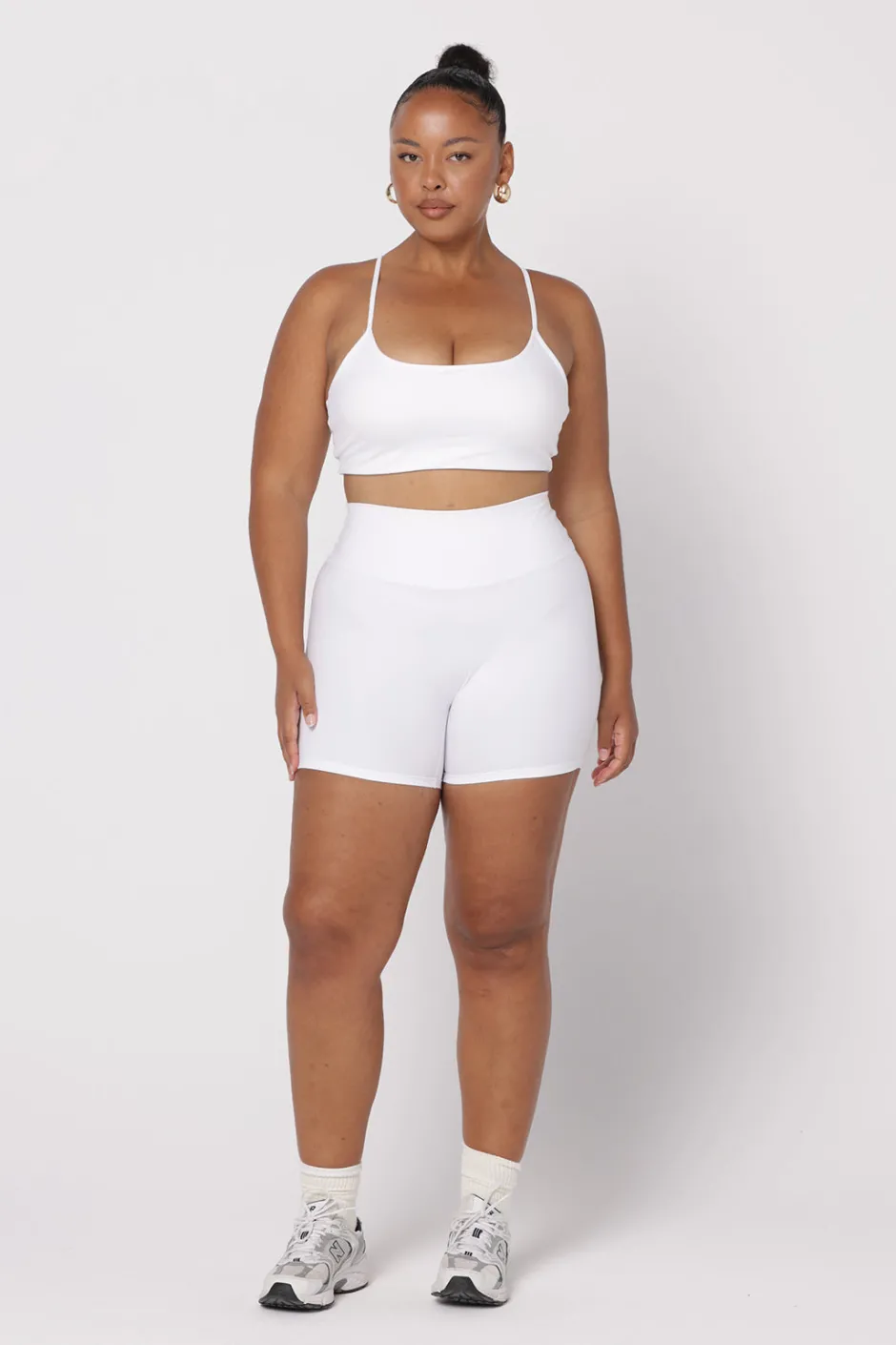 SASKI Sports Bras | Balance Bra | White