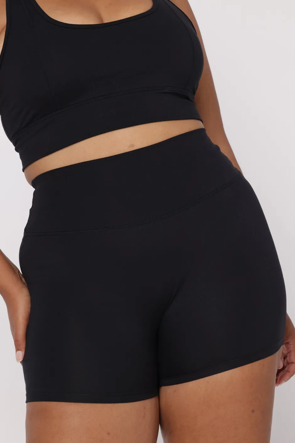 SASKI Shorts | Bike Shorts 4" | Black