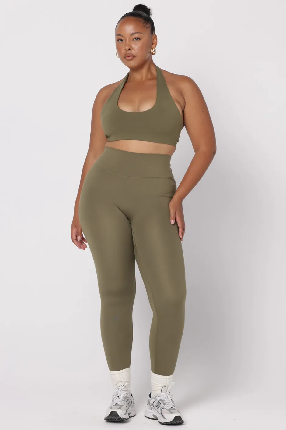 SASKI Bottom & Leggings | Core Leggings | Khaki