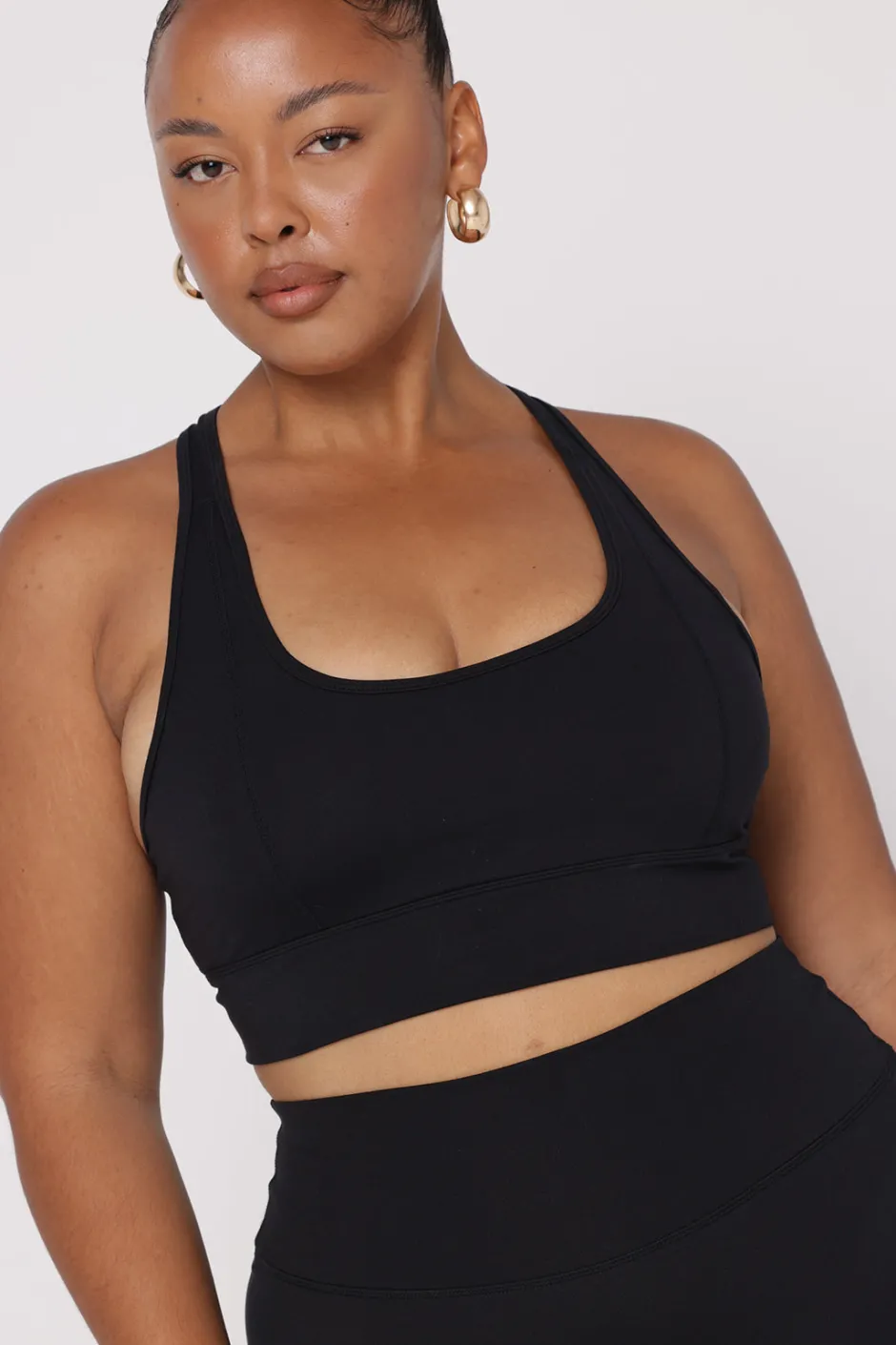 SASKI Sports Bras | Core Sports Bra | Black